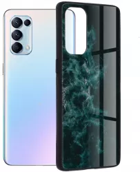 Husa pentru Oppo Reno5 Pro 5G Policarbonat Blue Nebula 