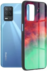 Husa de protectie compatibila cu Realme 8 5G PC Turcoaz 