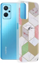 Husa pentru Realme 9i Techsuit Marble Series Purple Hex