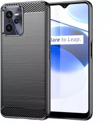 Husa Cu Grad Ridicat de Protectie pentru Realme C35/Narzo 50A Prime Xtreme Armor B3000 Thermoresistant plastic Intense Darkness 