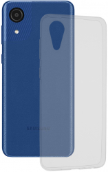 Husa pentru Samsung Galaxy A03 Core Poliuretan Transparenta 