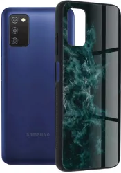 Husa pentru Samsung Galaxy A03s Policarbonat Blue Nebula 