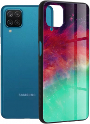 Husa de protectie compatibila cu Samsung Galaxy A12/A12 Nacho PC Turcoaz 