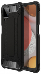 Husa de protectie compatibila cu Samsung Galaxy A12/A12 Nacho PC Negru 