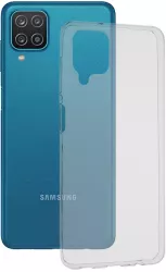 Husa Protectie pentru Samsung Galaxy A12/A12 Nacho Precision Cut Clear Silicone O3846 Termoplastic Transparentaa 