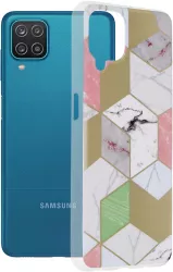 Husa de protectie compatibila cu Samsung Galaxy A12/A12 Nacho PU Mov 