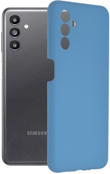 Husa pentru Samsung Galaxy A13 5G/A04s Techsuit Soft Edge Silicone Denim Blue