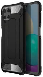 Husa Protectie pentru Samsung Galaxy A22 4G/M22 4G Precision Fit Hybrid Armor O4639 Lexgard Negru 