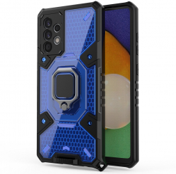 Husa pentru Samsung Galaxy A52 4G/A52 5G/A52s 5G Techsuit Honeycomb Armor Blue