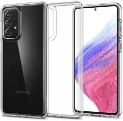 Husa Protectie pentru Samsung Galaxy A53 5G Impact Safe Ultra Hybrid G3256 Silicon Flex Crystal Clear 