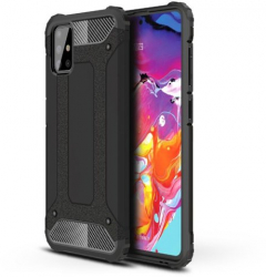 Husa pentru Samsung Galaxy A71 4G -Techsuit Hybrid Armor Black 