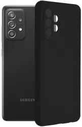 Husa pentru Samsung Galaxy A72 4G/A72 5G Silicon Black 