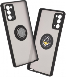 Husa Protectie pentru Samsung Galaxy Note 20/Note 20 5G Precision Cut Glinth O4672 Metal Negru 