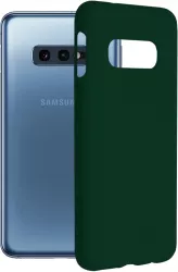 Husa pentru Samsung Galaxy S10e Techsuit Soft Edge Silicone Dark Green 