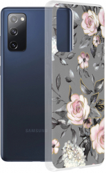 Husa de protectie compatibila cu Samsung Galaxy S20 FE/S20 FE 5G PU Gri 