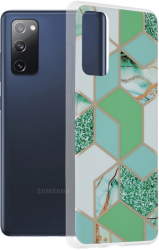 Husa de protectie compatibila cu Samsung Galaxy S20 FE/S20 FE 5G PU Verde 