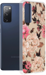 Husa de protectie compatibila cu Samsung Galaxy S20 FE/S20 FE 5G PU Bej 