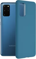 Husa Protectie pentru Samsung Galaxy S20 Plus 4G/S20 Plus 5G Heavy Duty Soft Edge Silicon Flexe O5219 Silicon Flex Albastru 