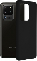 Husa pentru Samsung Galaxy S20 Ultra/S20 Ultra 5G Silicon Black 