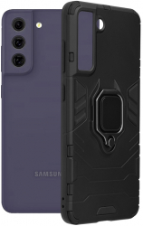 Husa pentru Samsung Galaxy S21 FE 5G Techsuit Silicone Shield Black 