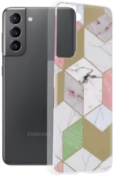 Husa de protectie compatibila cu Samsung Galaxy S21 5G PU Mov 