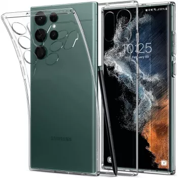 Husa pentru Samsung Galaxy S22 Ultra 5G Spigen Liquid Crystal Clear 