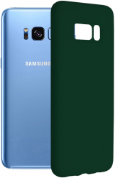 Husa pentru Samsung Galaxy S8 Plus Techsuit Soft Edge Silicone Dark Green 