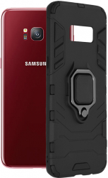 Husa pentru Samsung Galaxy S8 Techsuit Silicone Shield Black 