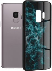 Husa pentru Samsung Galaxy S9 Techsuit Glaze Series Blue Nebula