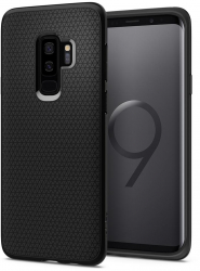 Husa Protectie pentru Samsung Galaxy S9 Plus Precision Cut Liquid Air O3545 Termoplastic Matte Negru 