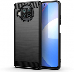 Husa pentru Xiaomi Mi 10T Lite 5G Techsuit Carbon Silicone Black