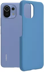 Husa pentru Xiaomi Mi 11 Lite 4G/Mi 11 Lite 5G/11 Lite 5G NE Silicon Denim Blue
