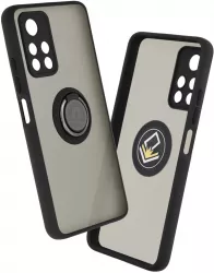 Husa de protectie compatibila cu Xiaomi Poco M4 Pro 5G Metal Negru