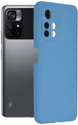 Husa pentru Xiaomi Poco M4 Pro 5G Silicon Denim Blue 