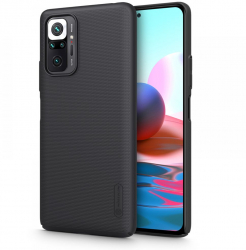 Husa pentru Xiaomi Redmi Note 10 Pro/Note 10 Pro Max Nillkin Super Frosted Shield Black 