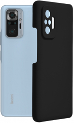 Husa pentru Xiaomi Redmi Note 10 Pro/Note 10 Pro Max Silicon Black 