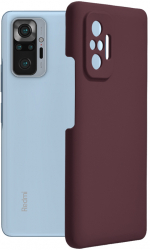 Husa pentru Xiaomi Redmi Note 10 Pro/Note 10 Pro Max Techsuit Soft Edge Silicone Plum Violet 