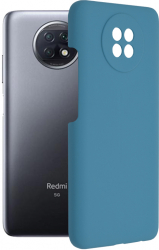 Husa pentru Xiaomi Redmi Note 9T 5G Silicon Denim Blue 