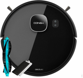 Robot de aspirare Conga Eternal Max Ultimate 4 in 1 3000 Pa Laser Autonomie 110 minute Rezervor lichide si praf Functie mop filtru 