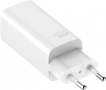 Incarcator Xiaomi 65W GaN Charger Type-A + Type-C Alb 