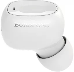 Casti Wireless Borofone BC28 Shiny In-Ear Bluetooth 5.0 Alb 