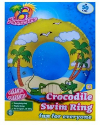 Colac gonflabil pentru copii 50 cm - Crocodil - Summertime
