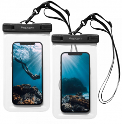 Husa universala pentru telefon set 2 Waterproof Case A601 Poliuretan Clear 