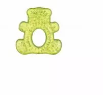 Inel dentitie Minut Baby cu gel ursulet verde 