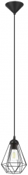 Pendul negru 1 x 60W OMC