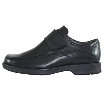 Pantofi casual barbati piele naturala - Nicolis negru - Marimea 41 