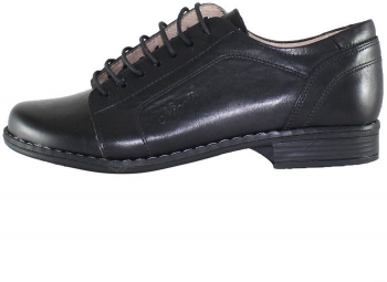 Pantofi casual dama piele naturala - Nicolis negru - Marimea 36
