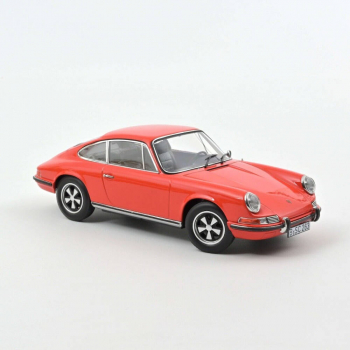 Macheta auto Porsche 911E 1970 portocaliu 1 18 Norev 
