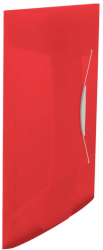 Mapa Esselte Vivida A4 Plastic cu Elastic Rosu - LCMES624042 
