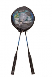 Set badminton 2 rachete si 2 fluturasi - SportX